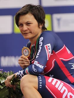 Татьяна Шаракова, чемпионка мира по велоспорту